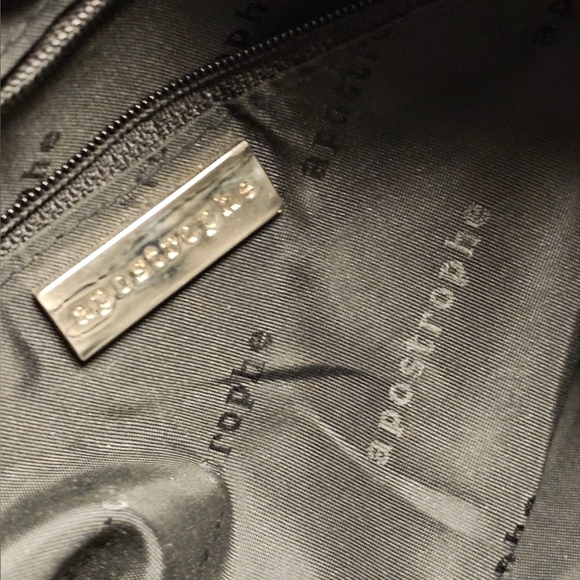 APOSTROPHE Purse Black Great Condition - Picture 7 of 10
